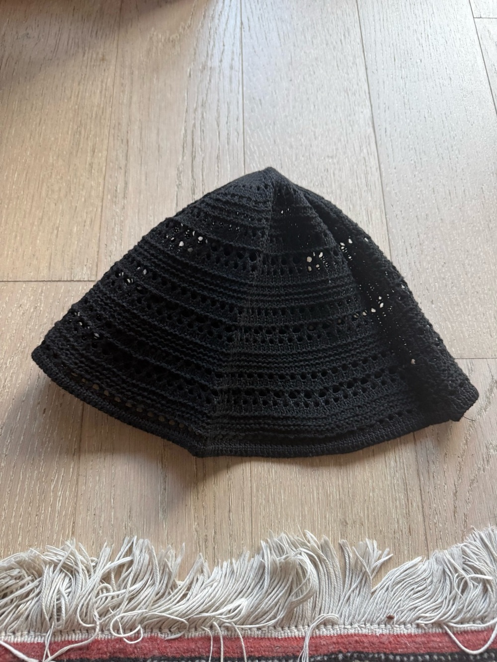 Black Bucket Hat